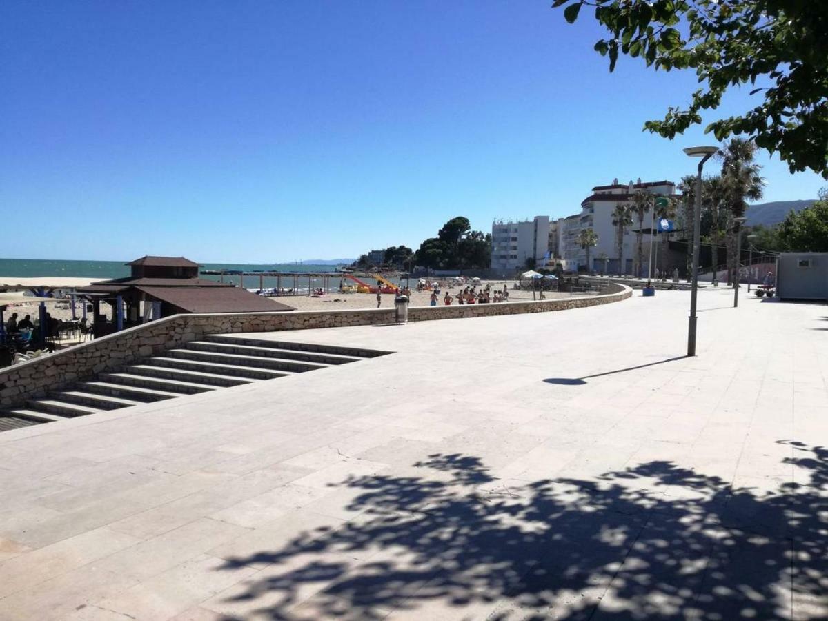 Atico Primer Linea De Mar Con Piscina En Ebrehogar Sant Carlos de la Ràpita Exteriör bild