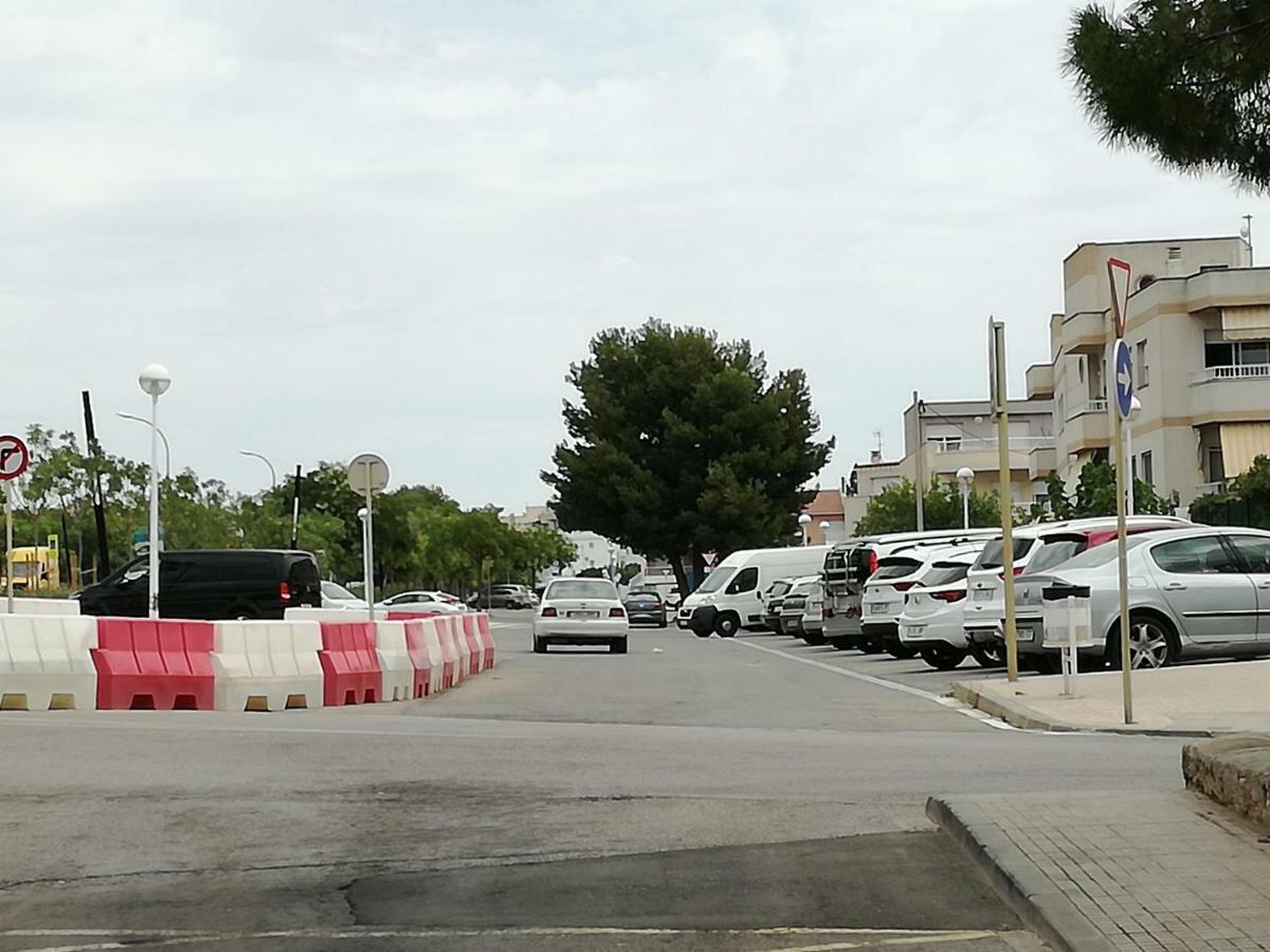 Atico Primer Linea De Mar Con Piscina En Ebrehogar Sant Carlos de la Ràpita Exteriör bild